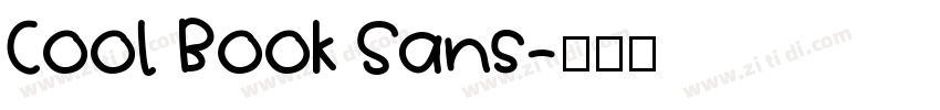 Cool Book Sans字体转换